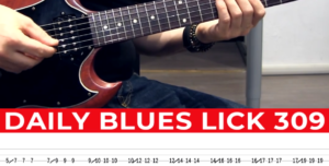 【Andy Paoli】Daily Blues Lick 309（课件可下载）-古桐博客