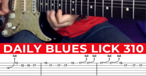 【Andy Paoli】Daily Blues Lick 310（课件可下载）-古桐博客