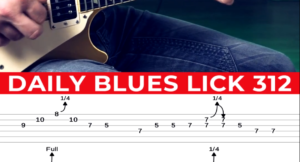 【Andy Paoli】Daily Blues Lick 312（课件可下载）-古桐博客