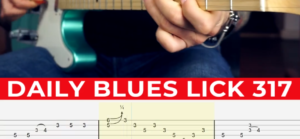 【Andy Paoli】Daily Blues Lick 317（课件可下载）-古桐博客