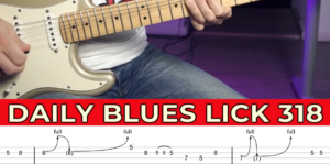 【Andy Paoli】Daily Blues Lick 318（课件可下载）-古桐博客