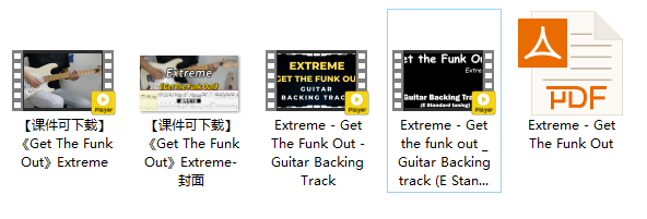 【课件可下载】《Get The Funk Out》Extreme插图