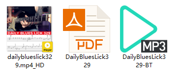 【Andy Paoli】Daily Blues Lick 329（课件可下载）插图