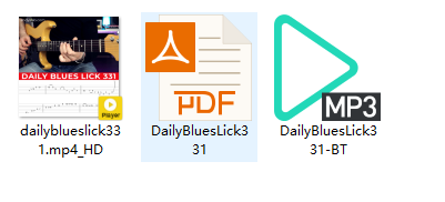 【Andy Paoli】Daily Blues Lick 331（课件可下载）插图