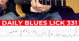 【Andy Paoli】Daily Blues Lick 331（课件可下载）-古桐博客