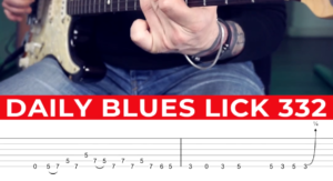 【Andy Paoli】Daily Blues Lick 332（课件可下载）-古桐博客