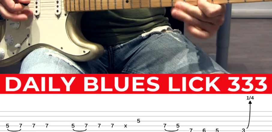 【Andy Paoli】Daily Blues Lick 333（课件可下载）-古桐博客