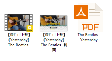 【课件可下载】《Yesterday》The Beatles插图
