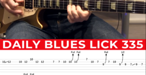 【Andy Paoli】Daily Blues Lick 335（课件可下载）-古桐博客