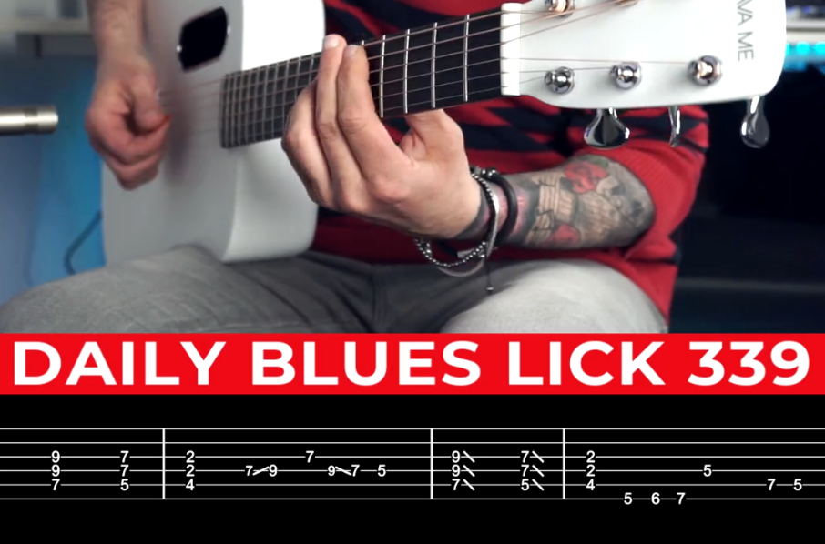【Andy Paoli】Daily Blues Lick 339（课件可下载）-古桐博客