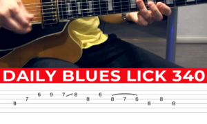 【Andy Paoli】Daily Blues Lick 340（课件可下载）-古桐博客