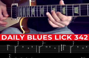 【Andy Paoli】Daily Blues Lick 342（课件可下载）-古桐博客