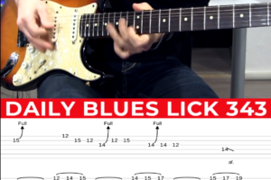 【Andy Paoli】Daily Blues Lick 343（课件可下载）-古桐博客