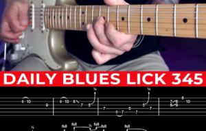 【Andy Paoli】Daily Blues Lick 345（课件可下载）-古桐博客