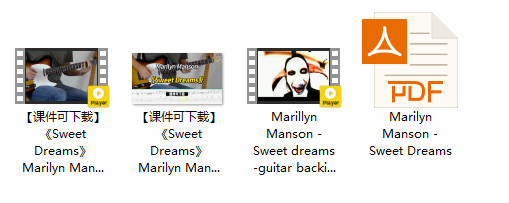 【课件可下载】《Sweet Dreams》Marilyn Manson插图