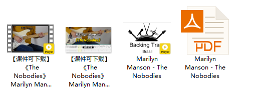 【课件可下载】《The Nobodies》Marilyn Manson插图