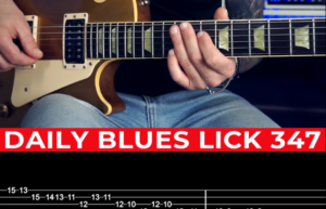 【Andy Paoli】Daily Blues Lick 347（课件可下载）-古桐博客