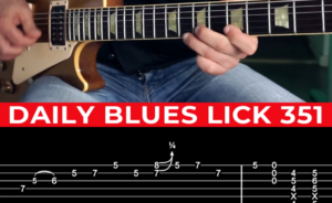 【Andy Paoli】Daily Blues Lick 351（课件可下载）-古桐博客