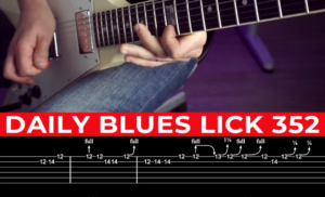 【Andy Paoli】Daily Blues Lick 352（课件可下载）-古桐博客