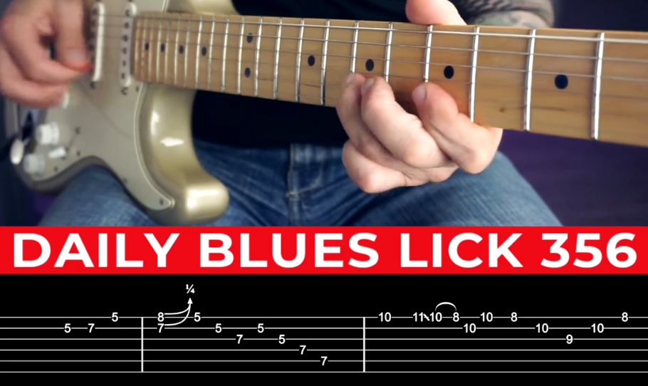 【Andy Paoli】Daily Blues Lick 356（课件可下载）-古桐博客