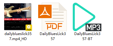 【Andy Paoli】Daily Blues Lick 357（课件可下载）插图