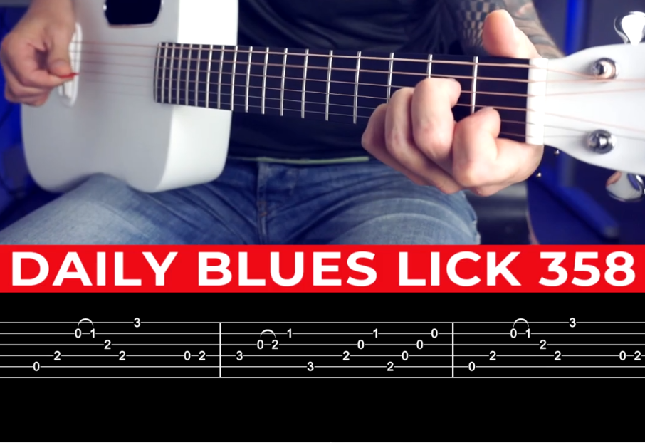 【Andy Paoli】Daily Blues Lick 358（课件可下载）-古桐博客