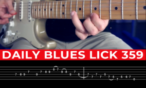 【Andy Paoli】Daily Blues Lick 359（课件可下载）-古桐博客