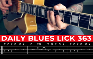 【Andy Paoli】Daily Blues Lick 363（课件可下载）-古桐博客