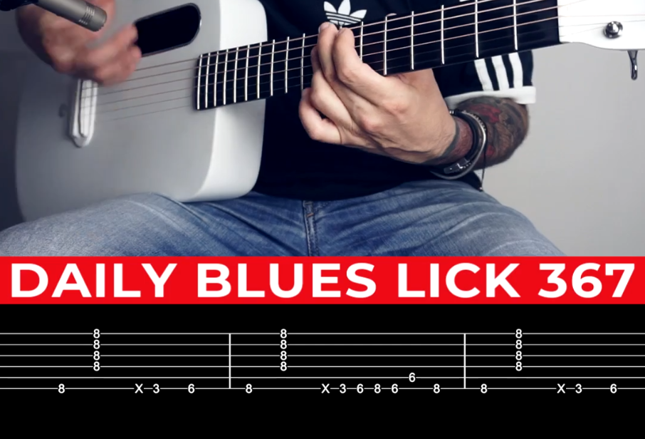 【Andy Paoli】Daily Blues Lick 367（课件可下载）-古桐博客
