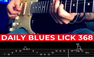 【Andy Paoli】Daily Blues Lick 368(课件可下载)-古桐博客