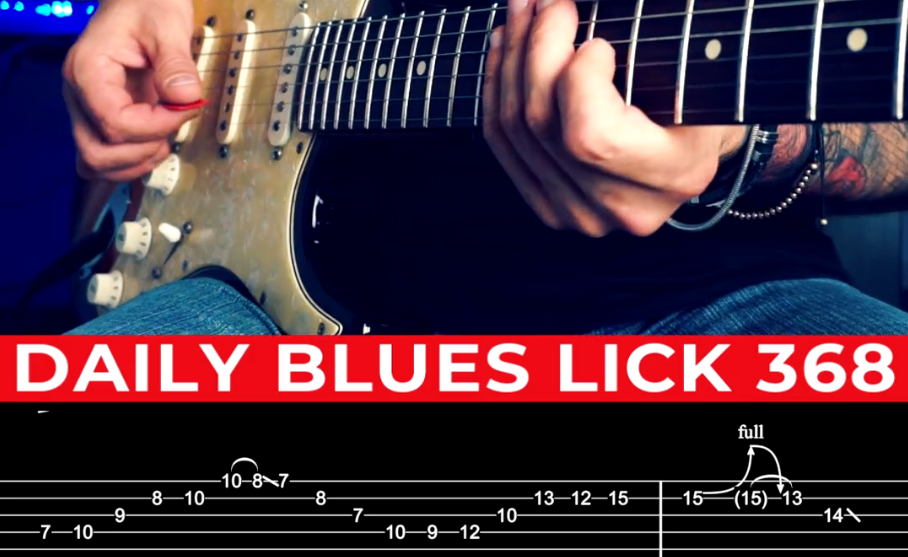 【Andy Paoli】Daily Blues Lick 368（课件可下载）-古桐博客