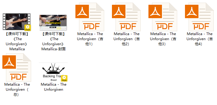 【课件可下载】《The Unforgiven》Metallica插图