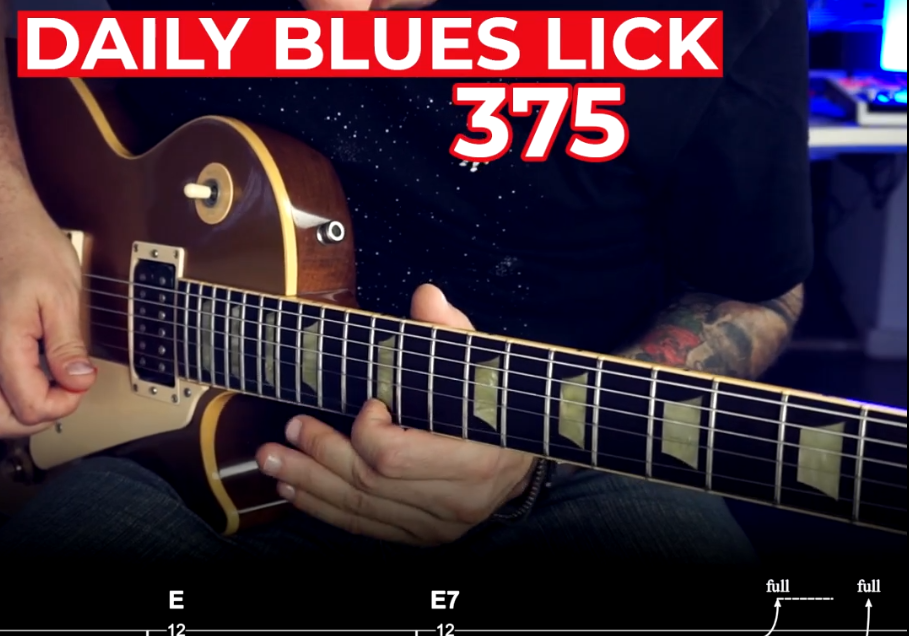 【Andy Paoli】Daily Blues Lick 375（课件可下载）-古桐博客