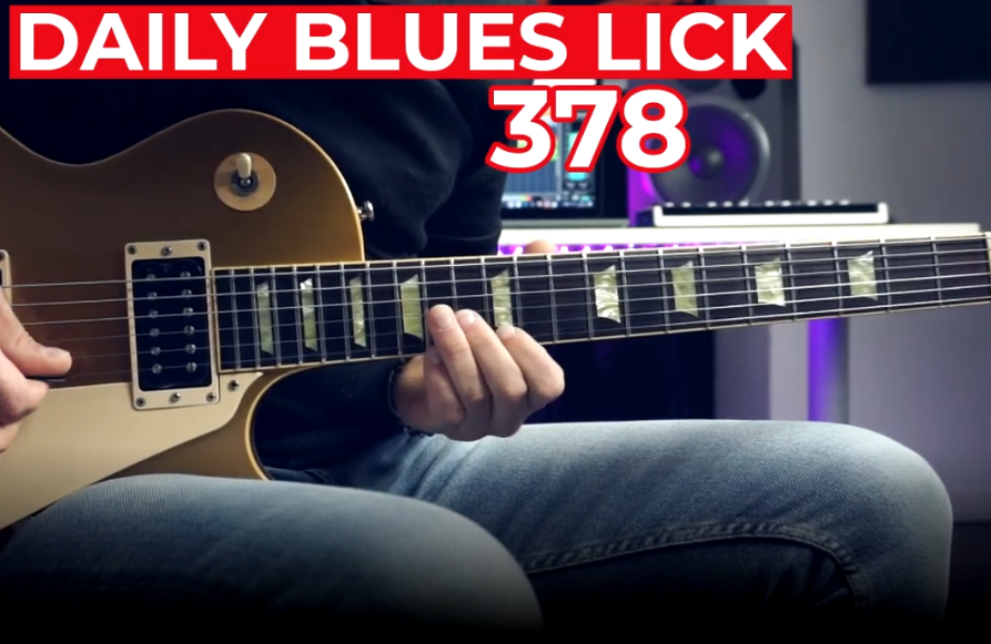 【Andy Paoli】Daily Blues Lick 378（课件可下载）-古桐博客