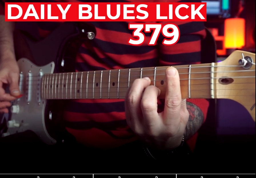 【Andy Paoli】Daily Blues Lick 379（课件可下载）-古桐博客