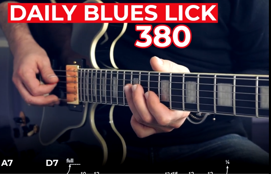 【Andy Paoli】Daily Blues Lick 380（课件可下载）-古桐博客
