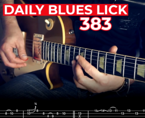【Andy Paoli】Daily Blues Lick 383(课件可下载)-古桐博客