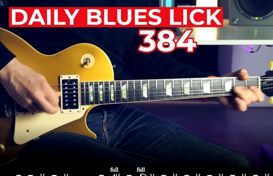 【Andy Paoli】Daily Blues Lick 384（课件可下载）-古桐博客