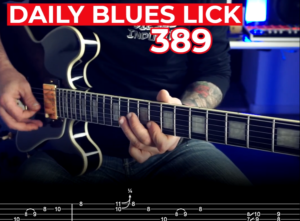 【Andy Paoli】Daily Blues Lick 389（课件可下载）-古桐博客