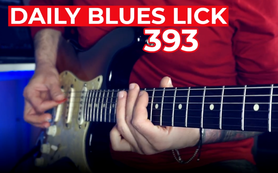 【Andy Paoli】Daily Blues Lick 393（课件可下载）-古桐博客
