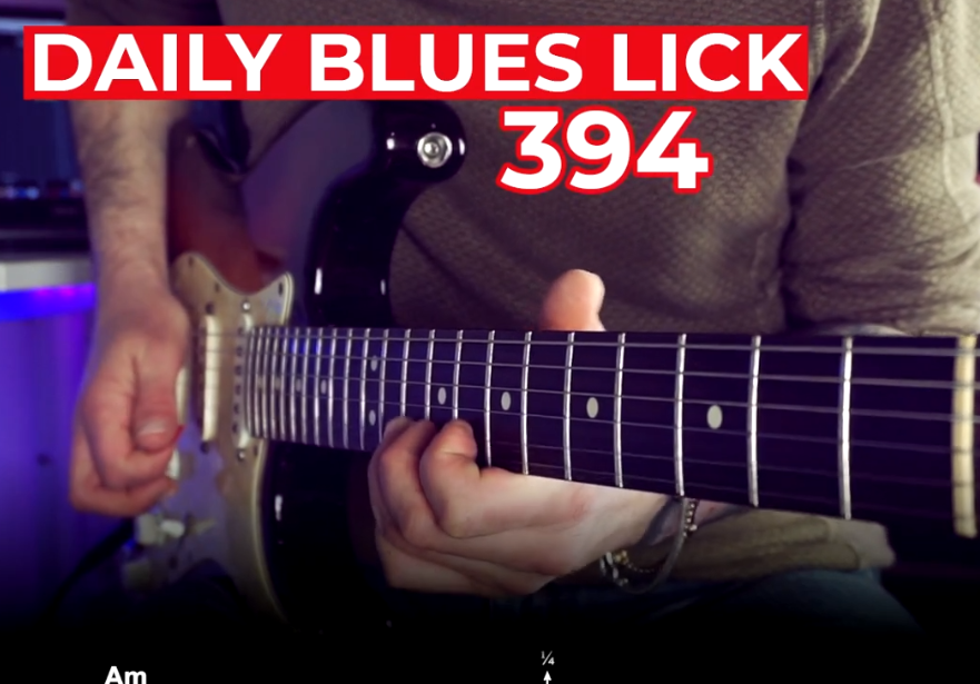 【Andy Paoli】Daily Blues Lick 394（课件可下载）-古桐博客