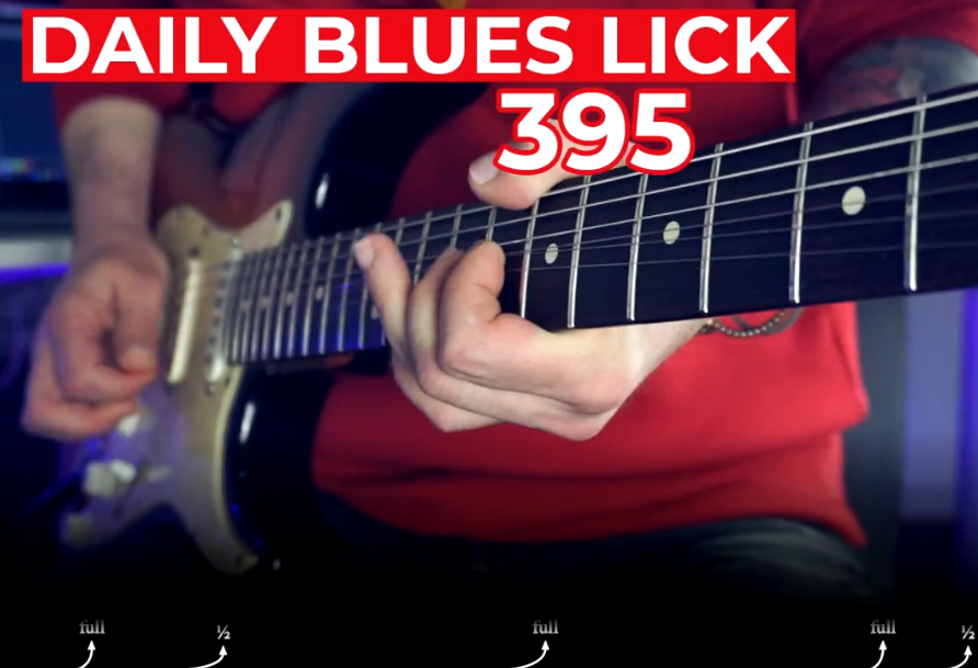 【Andy Paoli】Daily Blues Lick 395（课件可下载）-古桐博客