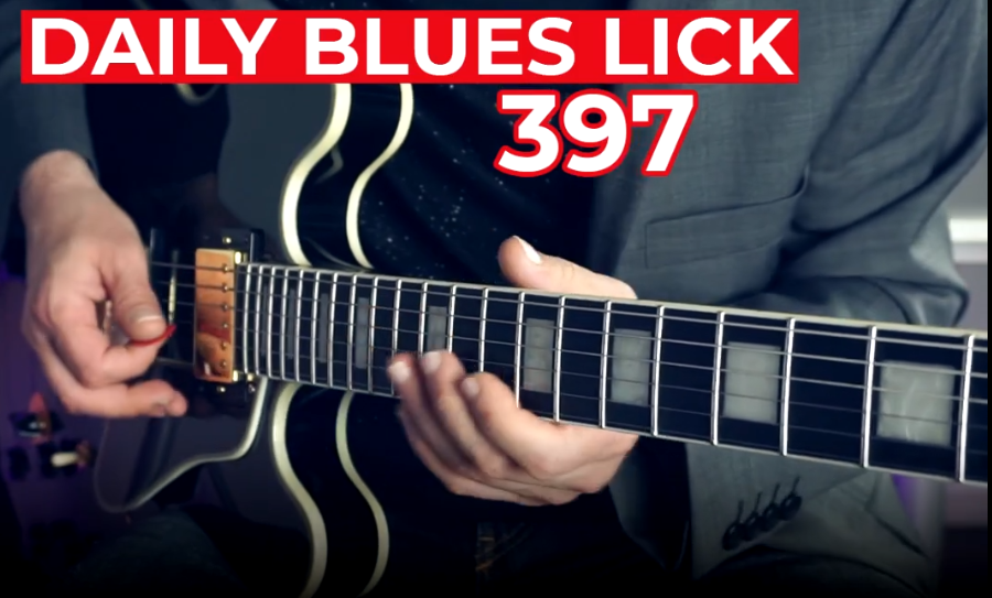 【Andy Paoli】Daily Blues Lick 397（课件可下载）-古桐博客