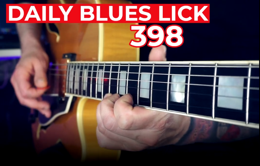 【Andy Paoli】Daily Blues Lick 398（课件可下载）-古桐博客