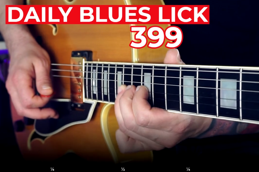 【Andy Paoli】Daily Blues Lick 399（课件可下载）-古桐博客