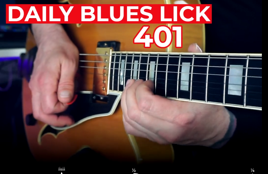 【Andy Paoli】Daily Blues Lick 401（课件可下载）-古桐博客