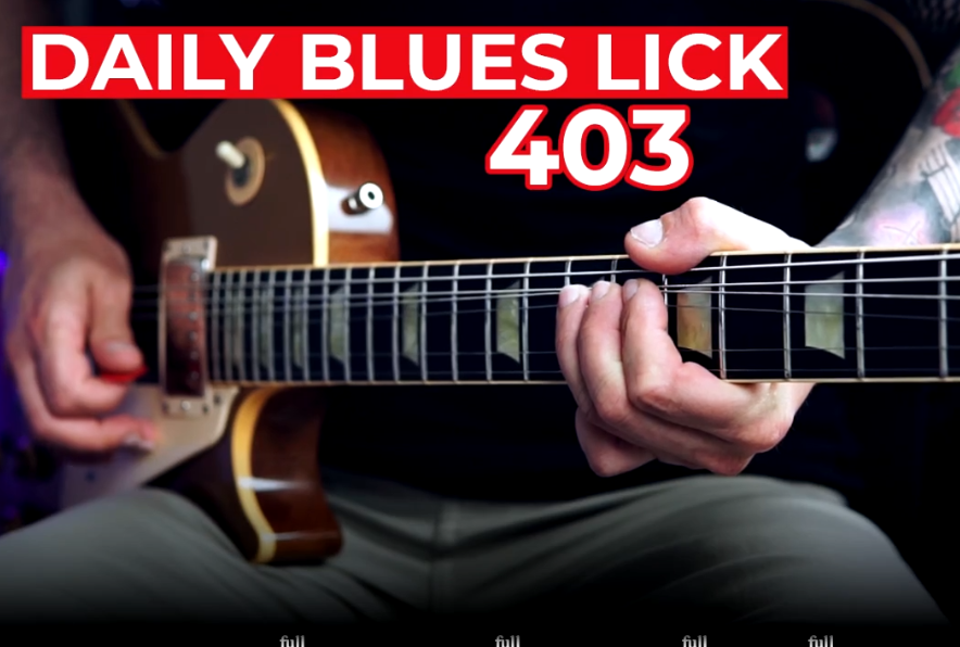 【Andy Paoli】Daily Blues Lick 403（课件可下载）-古桐博客