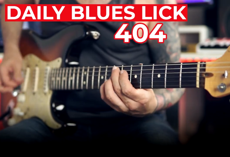 【Andy Paoli】Daily Blues Lick 404（课件可下载）-古桐博客