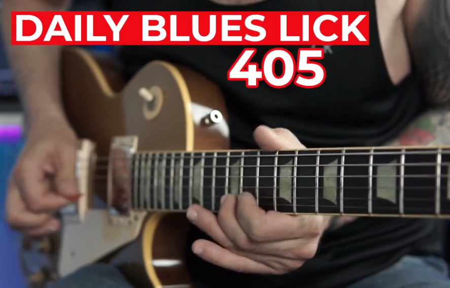 【Andy Paoli】Daily Blues Lick 405（课件可下载）-古桐博客