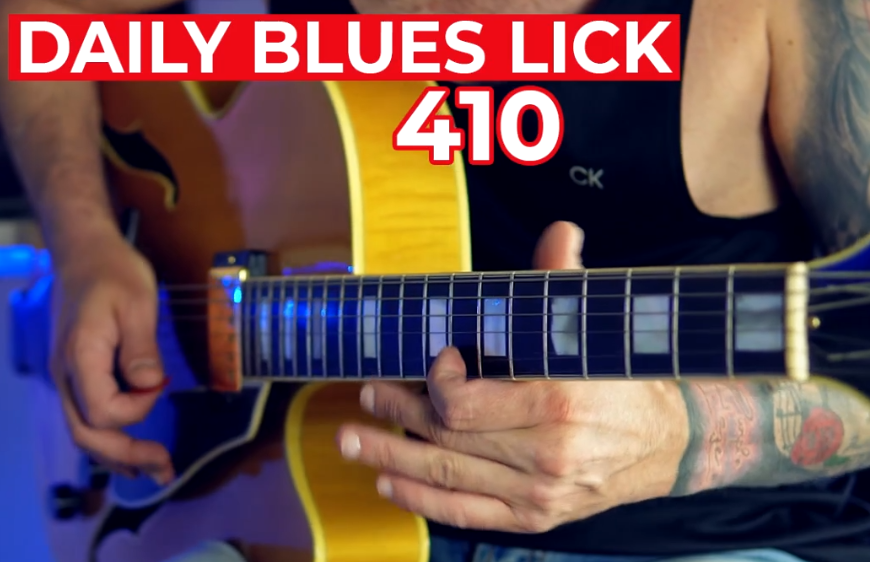 【Andy Paoli】Daily Blues Lick 410（课件可下载）-古桐博客